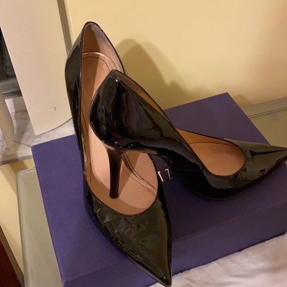 Stuart Weitzman elegant black shoes 👠. Size 10. - Picture 4 of 8